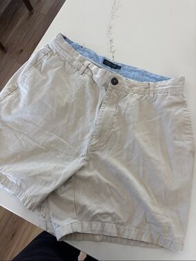 Southern Marsh Khaki Cotton Chino Shorts - Light Tan